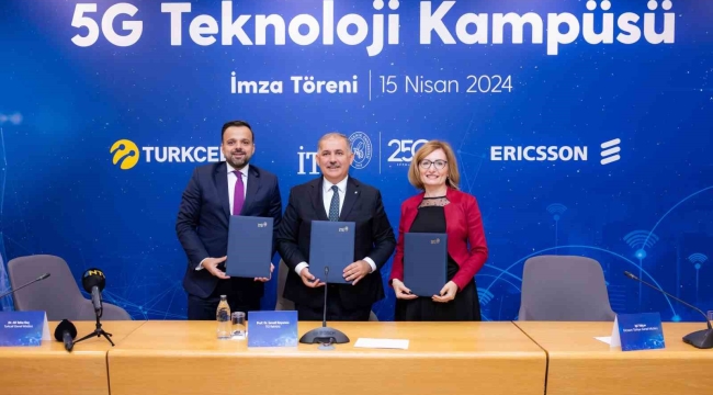 İTÜ, Turkcell ve Ericsson iş birliğiyle '5G Teknoloji Kampüsü' açıldı