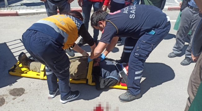 Karaman'da üç tekerlekli motosiklet devrildi: 1 yaralı