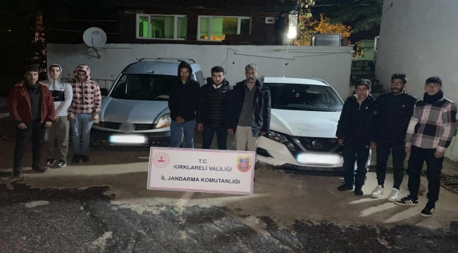 Kırklareli'de bir ayda 352 düzensiz göçmen yakalandı