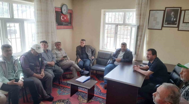 Konya'da çiftçi bilgilendirme toplantıları sürüyor