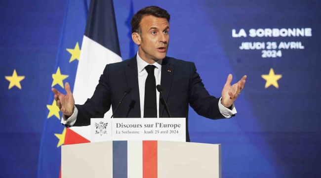 Macron: "Avrupa'mız ölümlüdür ve ölebilir"