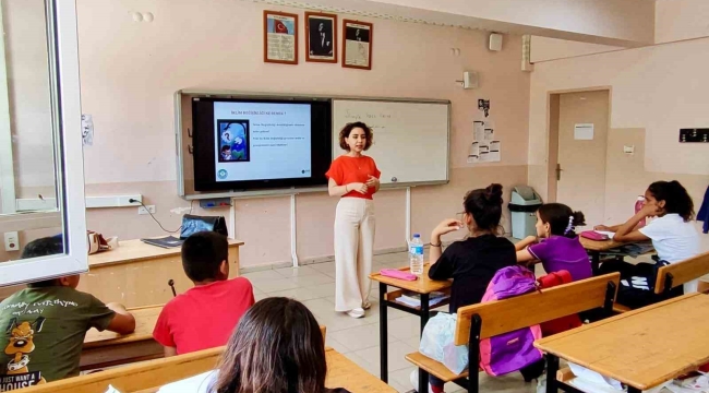 Manisa Büyükşehir'den 286 öğrenciye çevre bilinci eğitimi