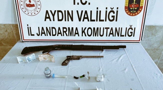 Nazilli'de jandarma ekipleri uyuşturucuya geçit vermiyor: 1 tutuklama