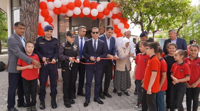 Ortaca'da Şehit Asteğmen Tayyar Milat kütüphanesi açıldı