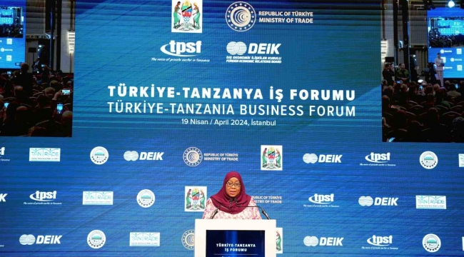 Tanzanya Cumhurbaşkanı Samia Suluhu Hassan: "Bütün kalbimle Türkleri Tanzanya'ya davet ediyorum"