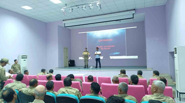 Tunceli'de güvenlik korucuları afet durumlarına etkin müdahale için eğitim alıyor