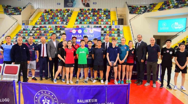 Türki Cumhuriyetleri masa tenisi şampiyonası sona erdi