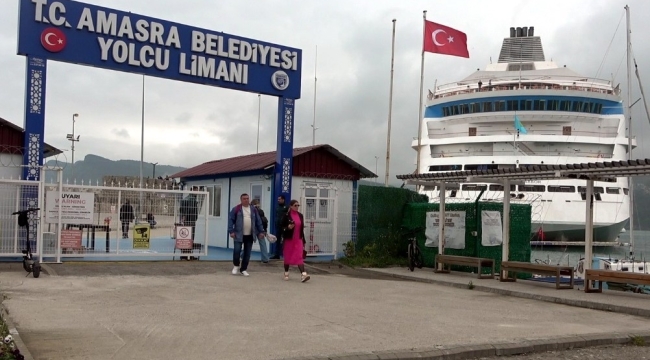 Kruvaziyer ile Amasra'ya gelen Rus turist sayısı 20 ayda 4.9 kat arttı