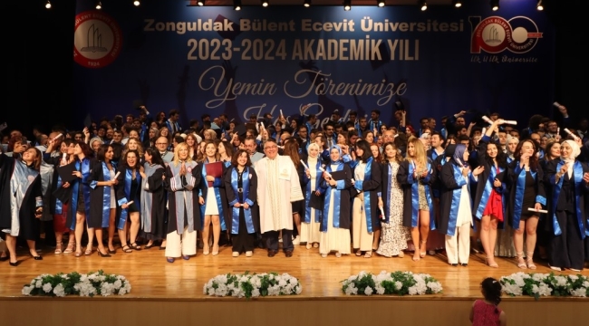 ZBEÜ Tıp Fakültesi mezunları için yemin töreni düzenlendi