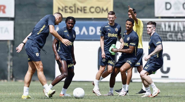 Fenerbahçe, Lugano maçı hazırlıklarını sürdürdü