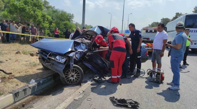Fethiye'de trafik kazası: 1 ölü
