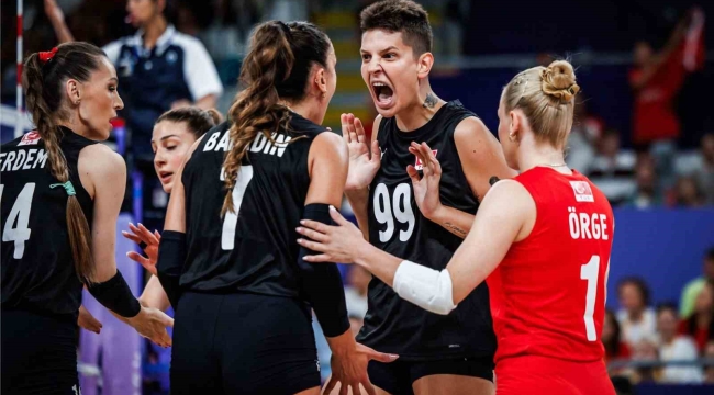 A Milli Kadın Voleybol Takımı, Dominik Cumhuriyeti'ni 3-1 mağlup etti