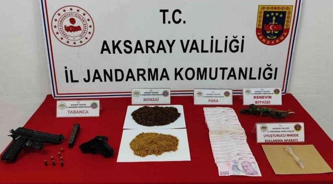 Aksaray'da uyuşturucu tacirlerine operasyon: 1 tutuklama