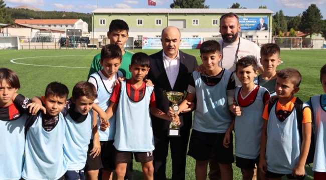 Çorum'da Yaz Kuran Kursları futbol turnuvası sona erdi