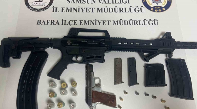Dayısını tehdit eden yeğene gözaltı