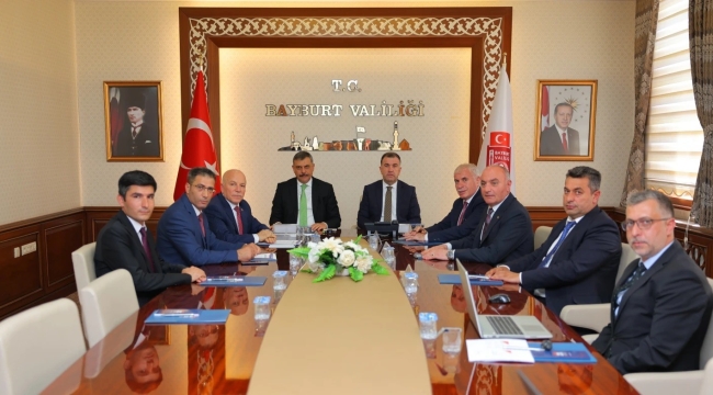 KUDAKA 155. Yönetim Kurulu Toplantısı Bayburt'ta gerçekleşti