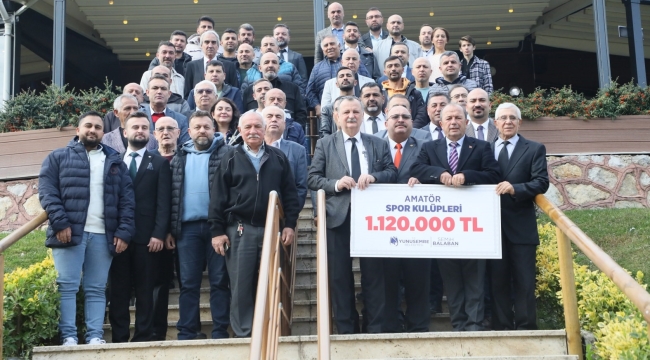 Amatöre bir destek de Yunusemre Belediyesinden