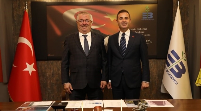 Başkan Akın, Başkan Ertaş'ı ziyaret etti