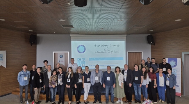 BUÜ'de bir ilk: 1st International ErasmusStaffWeek
