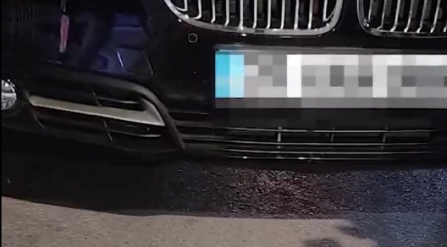 Denizli'de çakar ve siren tertibatlı araca 6 bin 439 lira ceza kesildi