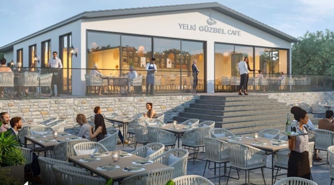 Güzelbahçe Belesiyesi Yelki'de 'Güzbel Cafe'yi açıyor