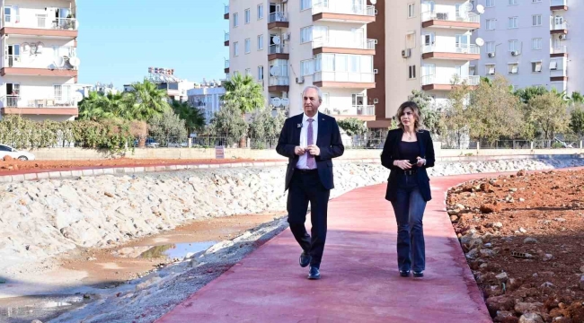 Kepez Belediyesi, selin etkisinde kalan Güneş Mahallesi'ni dönüştürüyor