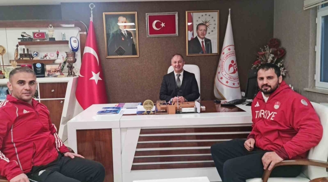 Olimpiyat şampiyonu GSİM'deydi