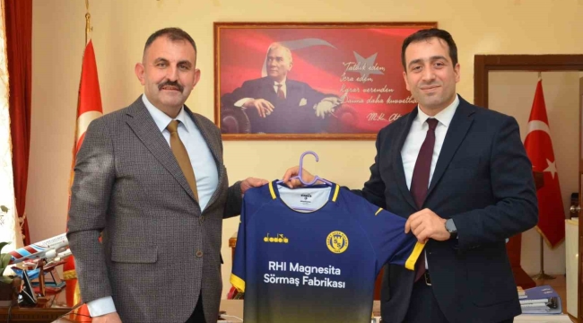 Söğütspor'dan Kaymakam Tuncer'e ziyaret