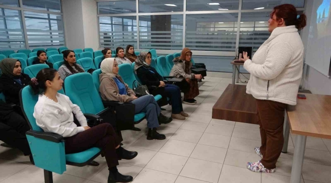 Van'da gebe okulunda anne adaylarına eğitim