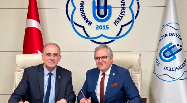 Bandırma Belediyesi ile Bandırma Onyedi Eylül Üniversitesi arasında işbirliği protokolü imzalandı
