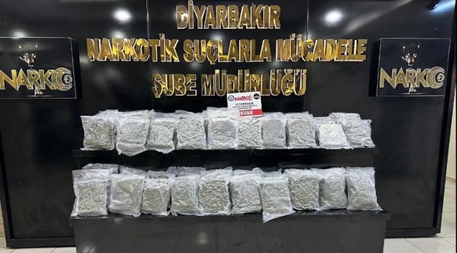 Diyarbakır'da bir ayda uyuşturucudan 52 kişi tutuklandı