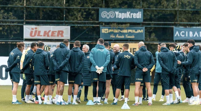 Fenerbahçe, Beşiktaş derbisinin hazırlıklarına devam etti