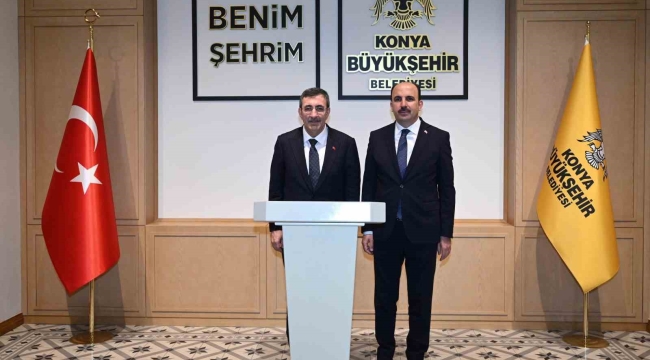 Cumhurbaşkanı Yardımcısı Yılmaz, Başkan Altay'ı ziyaret etti
