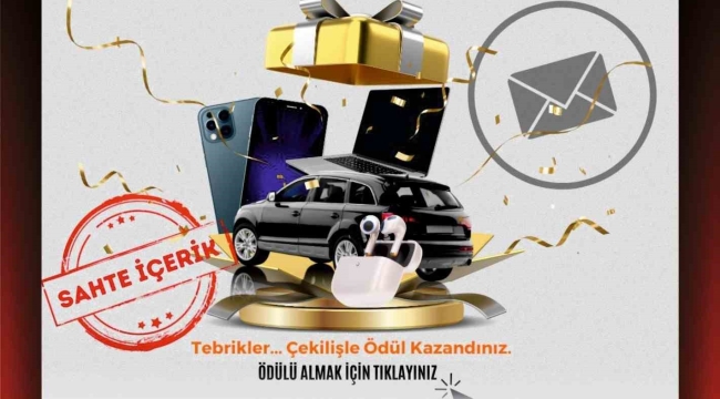 Dolandırıcılardan sahte çekiliş tuzağı