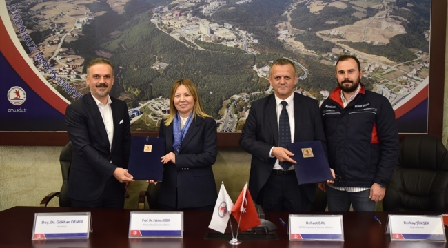 OMÜ'den 'heyelan' protokolü