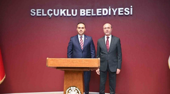 Sanayi ve Teknoloji Bakanı Kacır, Selçuklu Belediyesini ziyaret etti