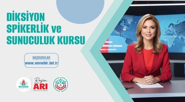 'Diksiyon, Spikerlik ve Sunuculuk' kurs kayıtları başladı