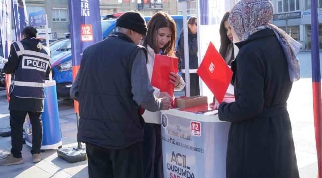 Burdur'da 2024 yılında Acil Çağrı Merkezine gelen 264 bin 824 ihbardan yüzde 59'u asılsız çıktı