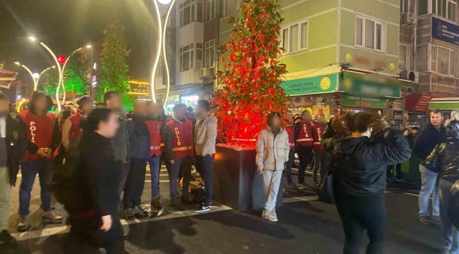 Bandırma'da eylemde gerginlik, 8 kişiye adli işlem başlatıldı