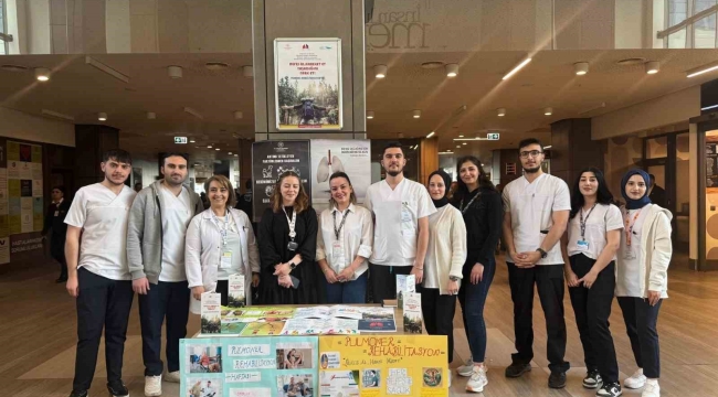GİBTÜ'den Pulmoner Rehabilitasyon Haftasında farkındalık etkinliği