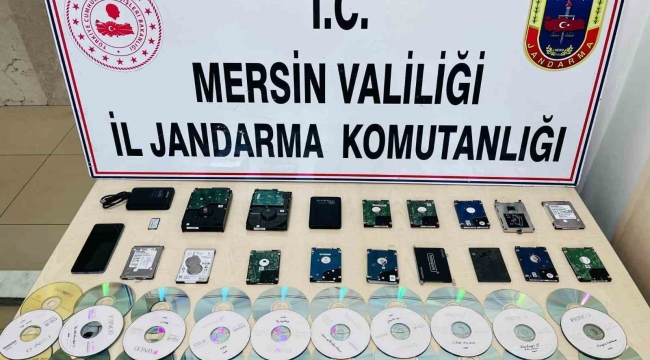 Mersin'de müstehcenlik operasyonu: Şüpheli 19 hard diskle yakalanıp tutuklandı