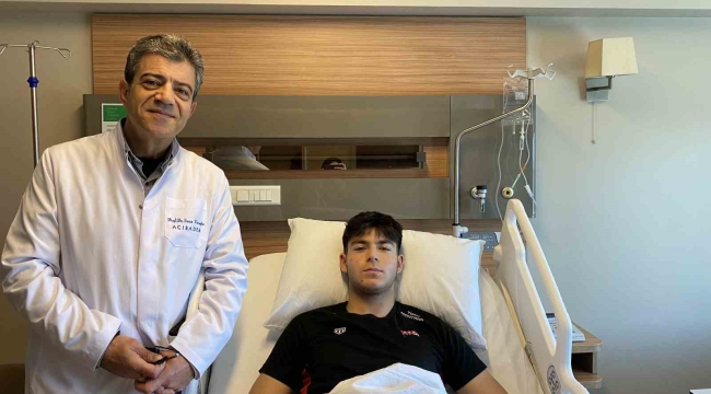 Sivassporlu Futbolcu Yiğit Efe Şahin ameliyat oldu