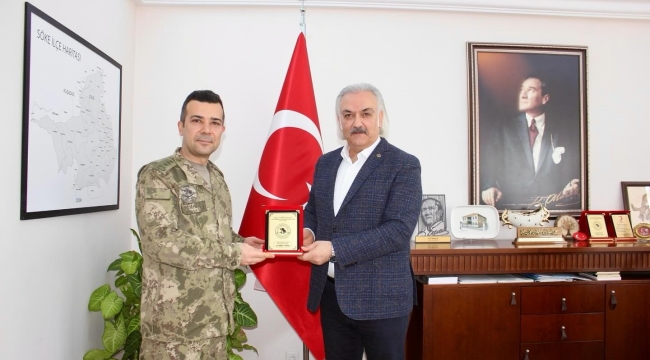 Söke'nin Yeni Garnizon Komutanı görevine başladı