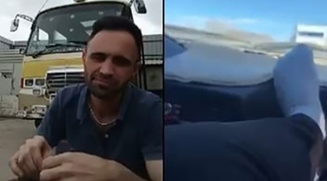 Sosyal medyada canlı yayın yaparken Tofaş ile kamyonetin altına girdiler