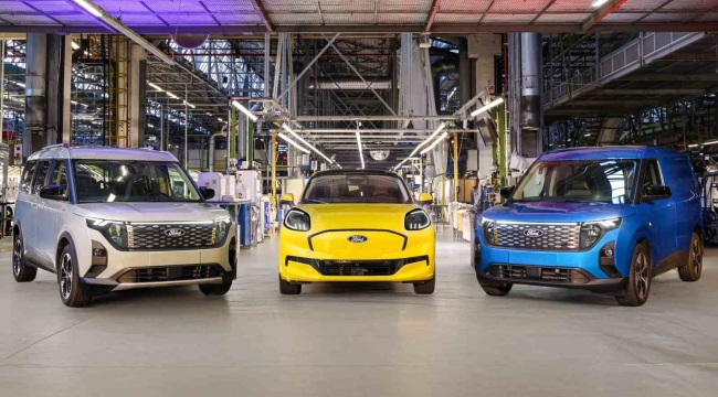 Tamamen elektrikli yeni Ford'lar Avrupa yollarına çıkmaya hazır