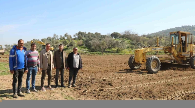Yenipazar'da yeni mezarlık alanı için çalışmalar devam ediyor