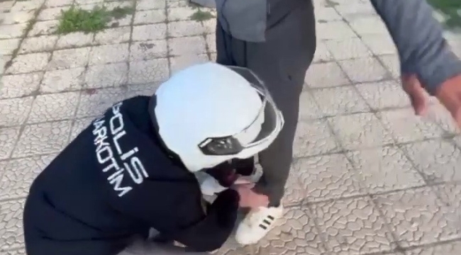 Adıyaman'da WhatsApp'a gelen ihbarla uyuşturucu operasyonu