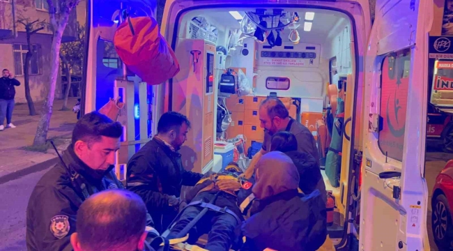 Çorlu'da otomobil ile motosiklet çarpıştı: 1 yaralı