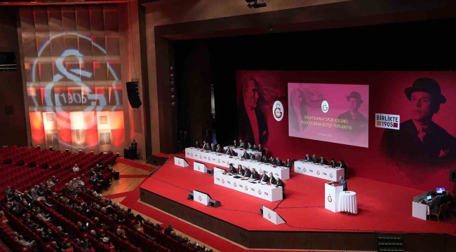 Galatasaray Yıllık Olağan Bütçe Toplantısı başladı