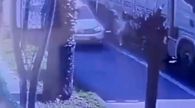 Giresun'da ölümle sonuçlanan kaza kamerada